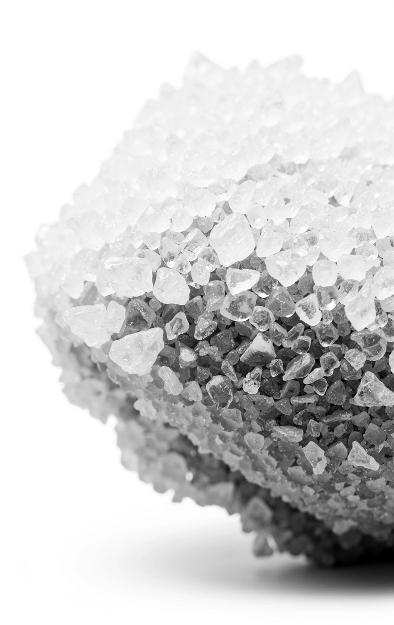 Clinical detail of mineral extraction